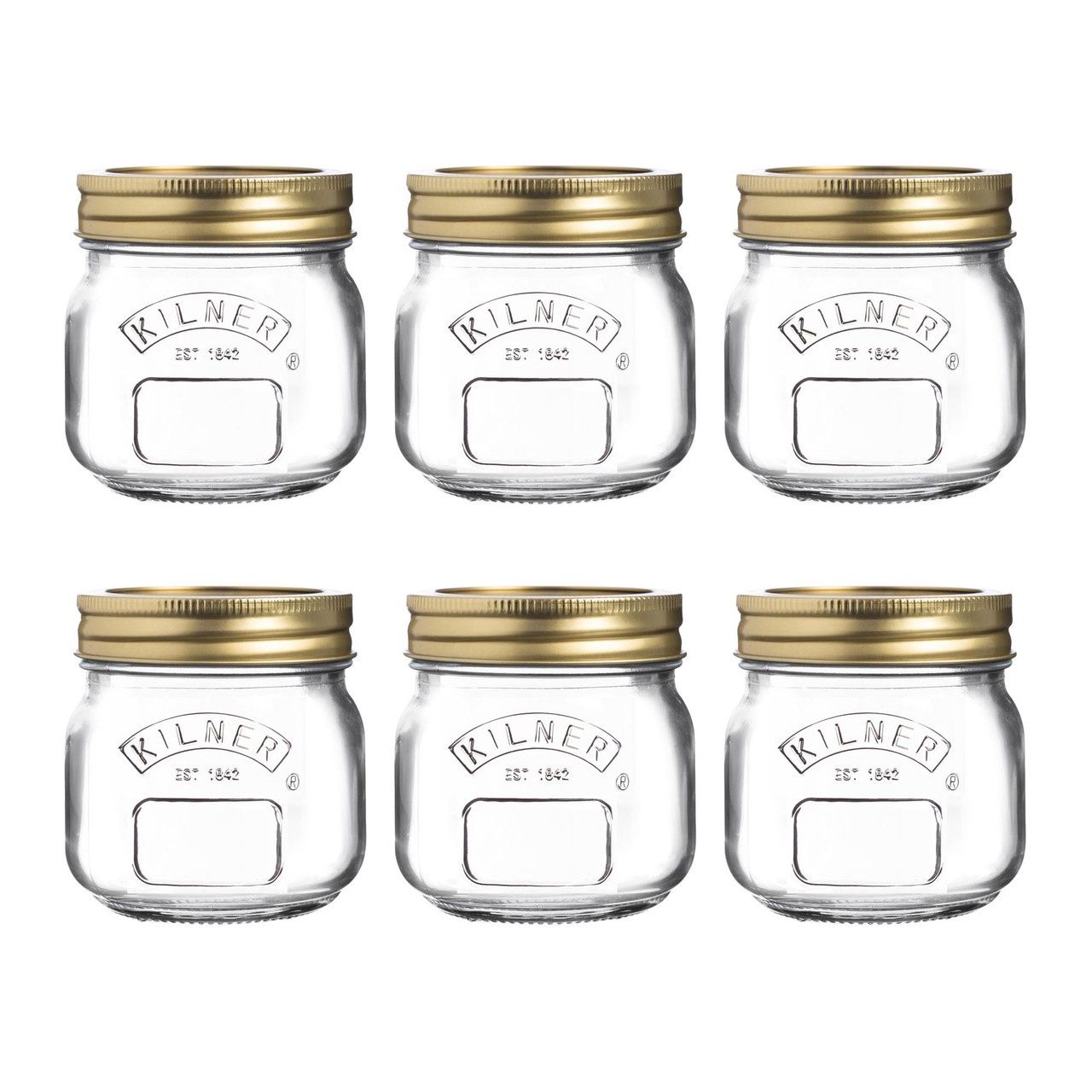 Kilner 250ml Preserve Jar S/6