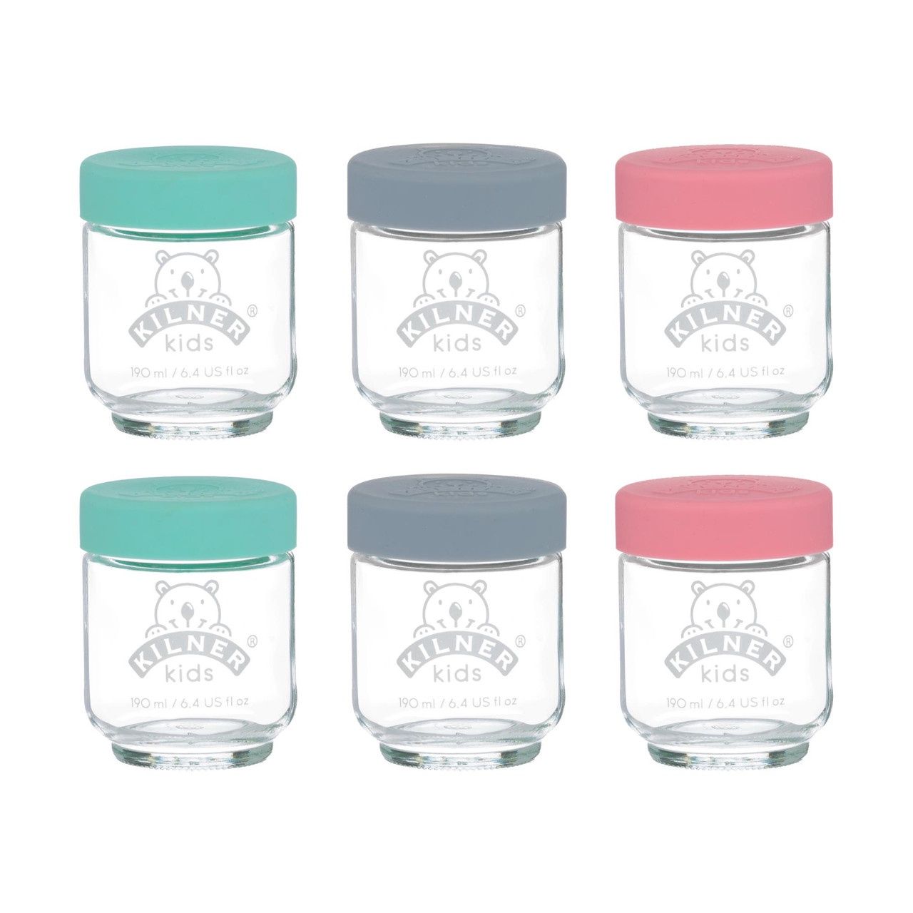 Kids Jar Set S/6 - 190ml