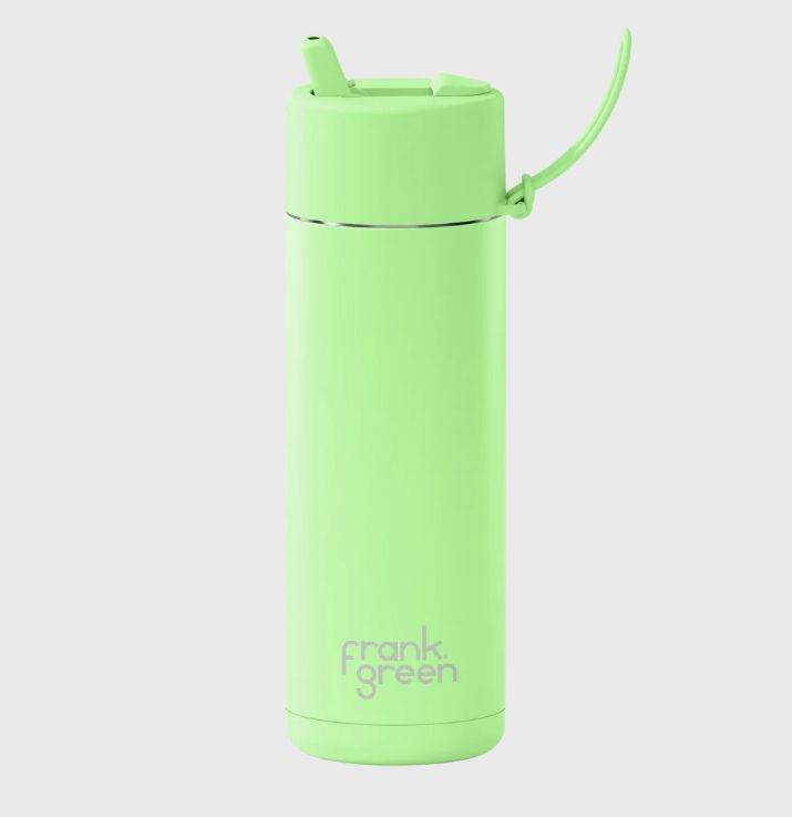 20oz Stainless Steel/Ceramic bottle with flip lid - Aurora Glow