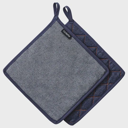 Denim Blue 2pk Pot Holder