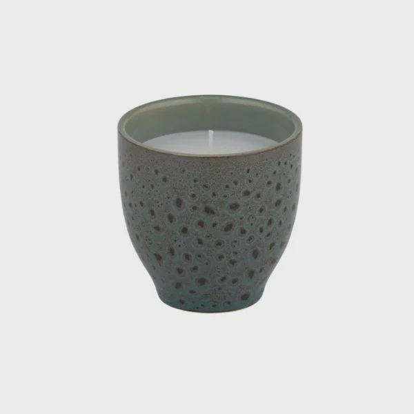 Terra Ceramic Candle Pot 8.6x8.5cm Pine