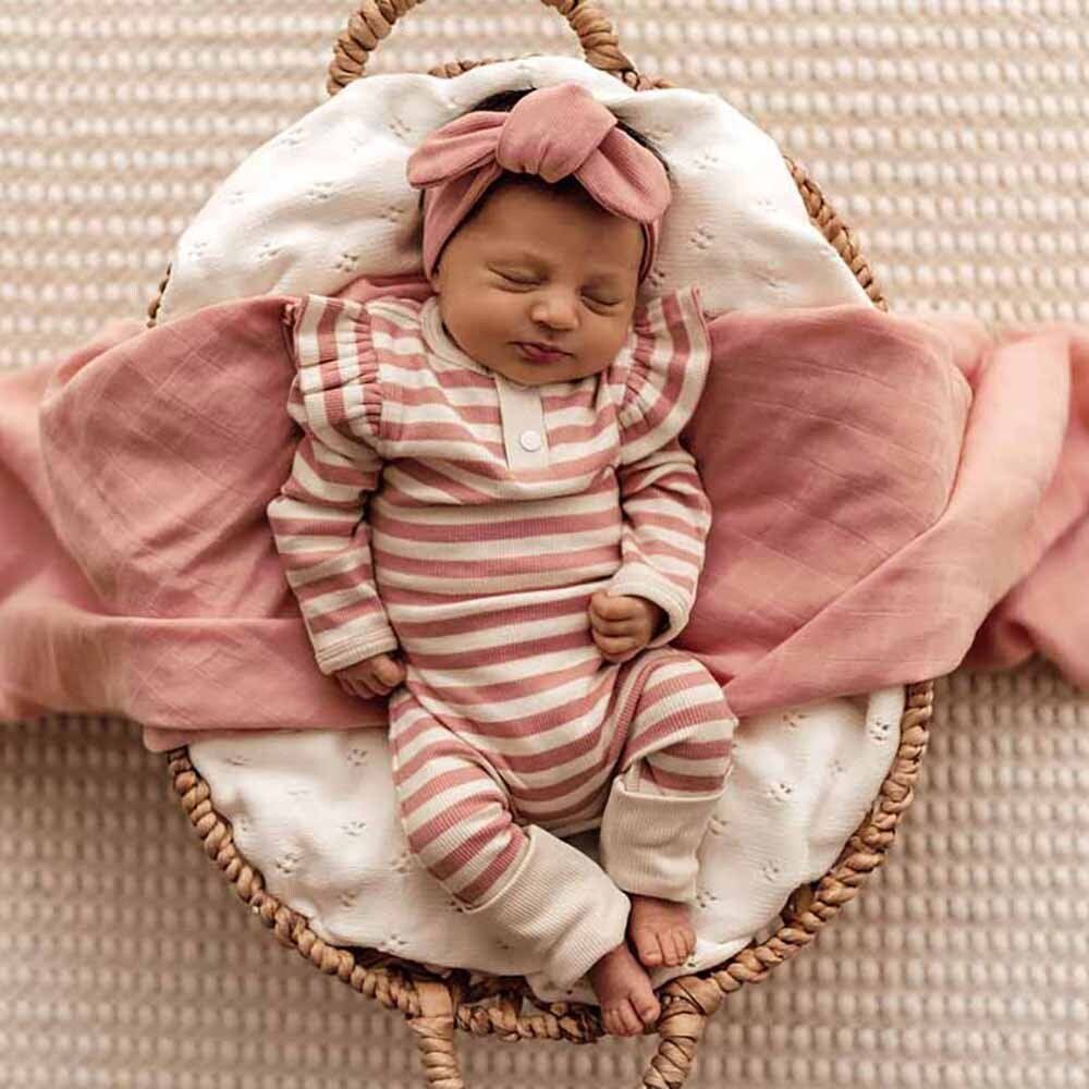 Rose Tripe Organic Growsuit