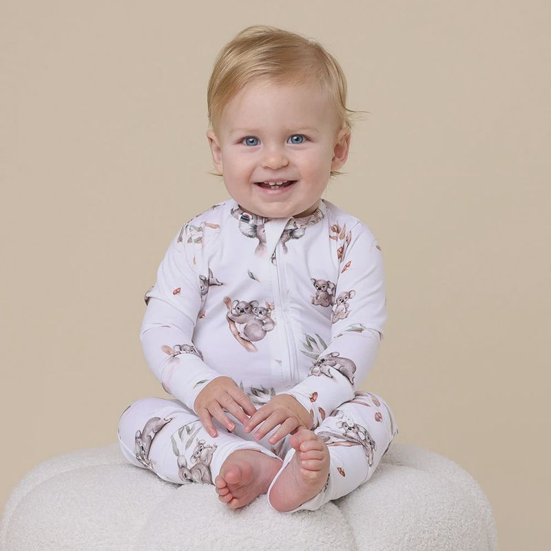 Koala Organic Snugglesuit Convertible Romper