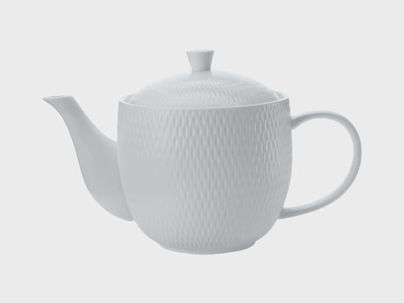 White Basics Diamond Teapot 800ml