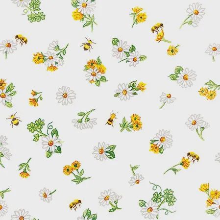 Daisy All Over With Bees - Paper Napkins - Pack of 20 - Luncheon Size