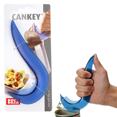 &quot;Cankey&quot;  Ring Pull Can Opener - Frost Blue