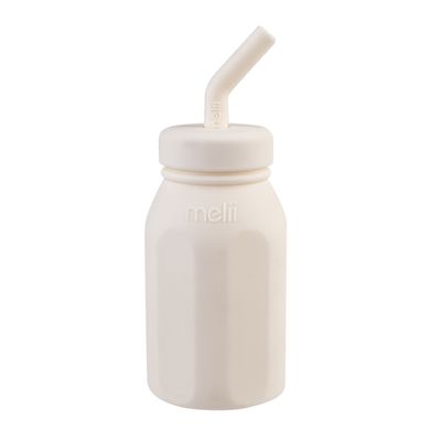 Silicone Straw Bottle