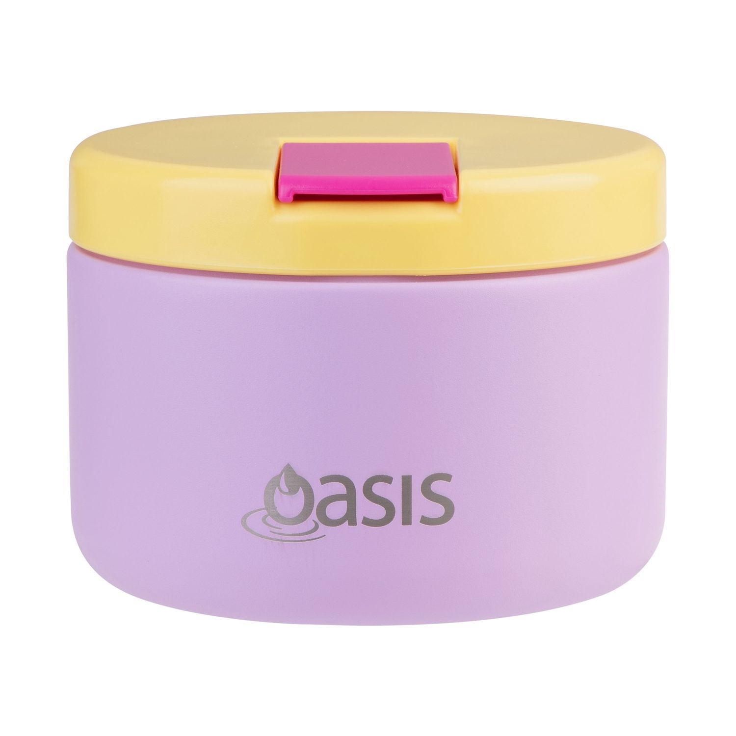 Stainless Steel Food Flask w Quick Release, Colour: Bubblegum Pink