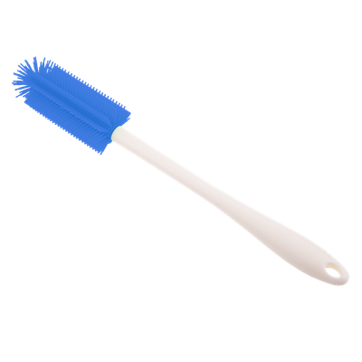 Silicone Bottle Brush - Blue
