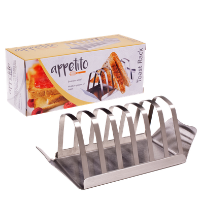 Toast Rack With Tray S/S