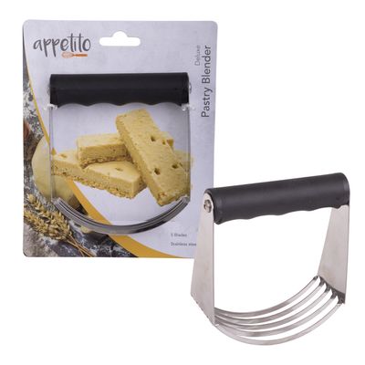 S/S Deluxe Pastry Blender Soft Grip