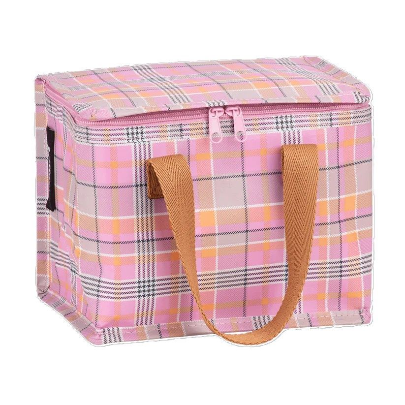 Lunch Box Pink Blanket Check