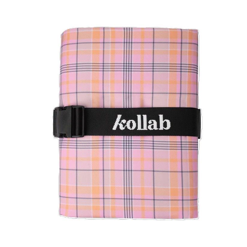 Picnic Mat Pink Blanket Check