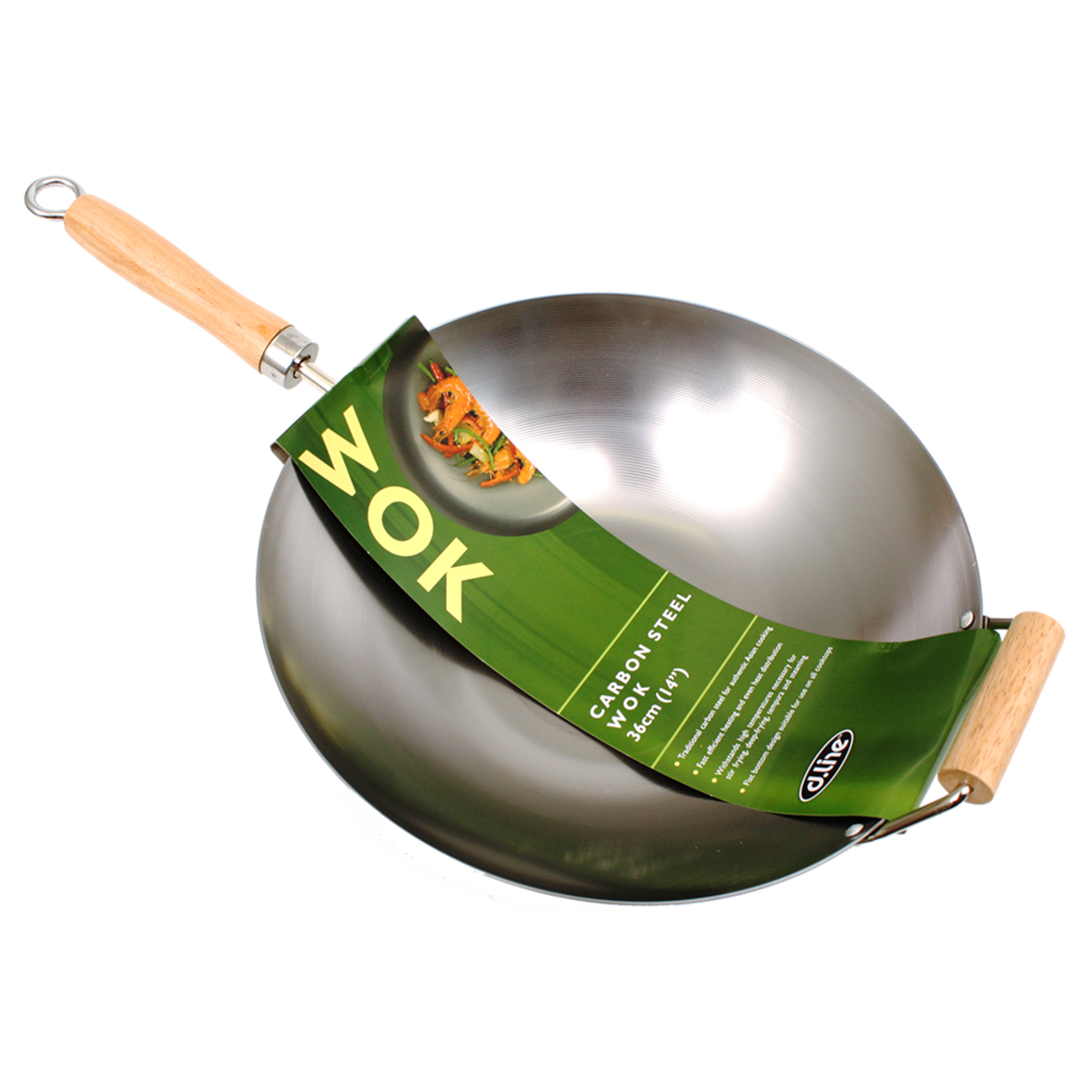 Carbon Steel Wok 36cm