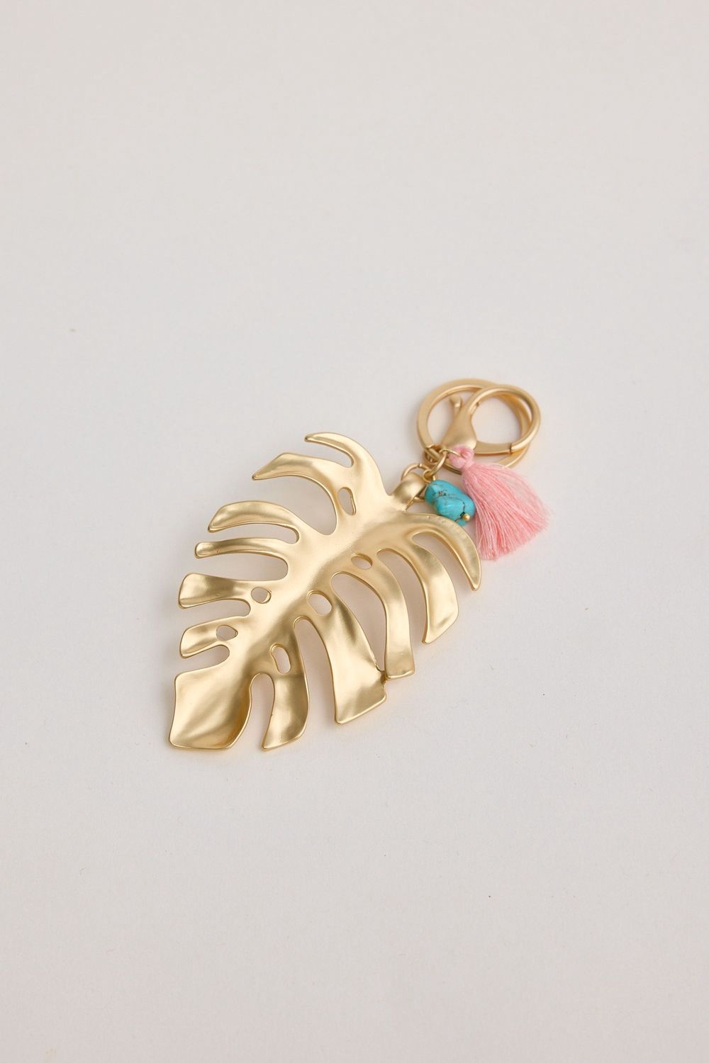 Palm Leaf Keyring