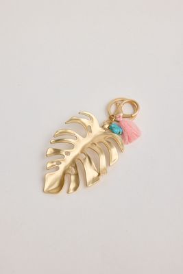 Palm Leaf Keyring