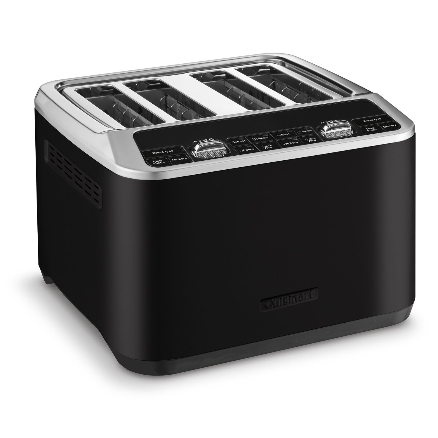 4 Slice Toaster - Matte Black