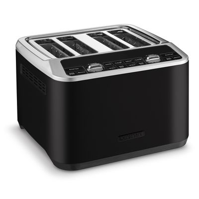 4 Slice Toaster - Matte Black