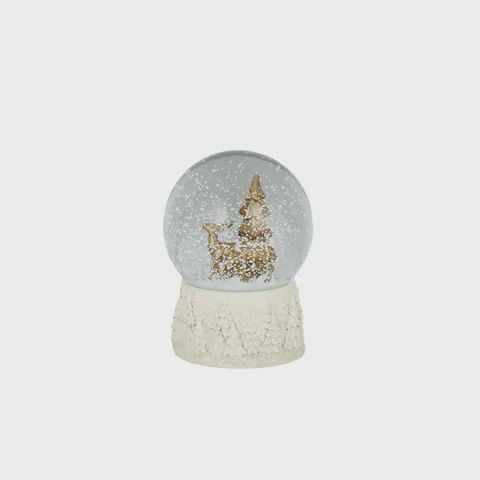Deer Snowglobe