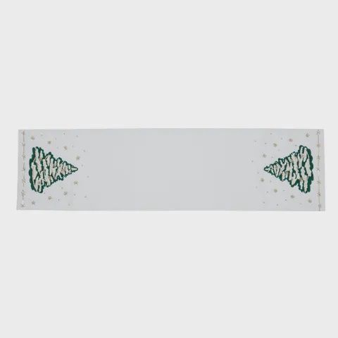 Tree w Stars Cotton Runner