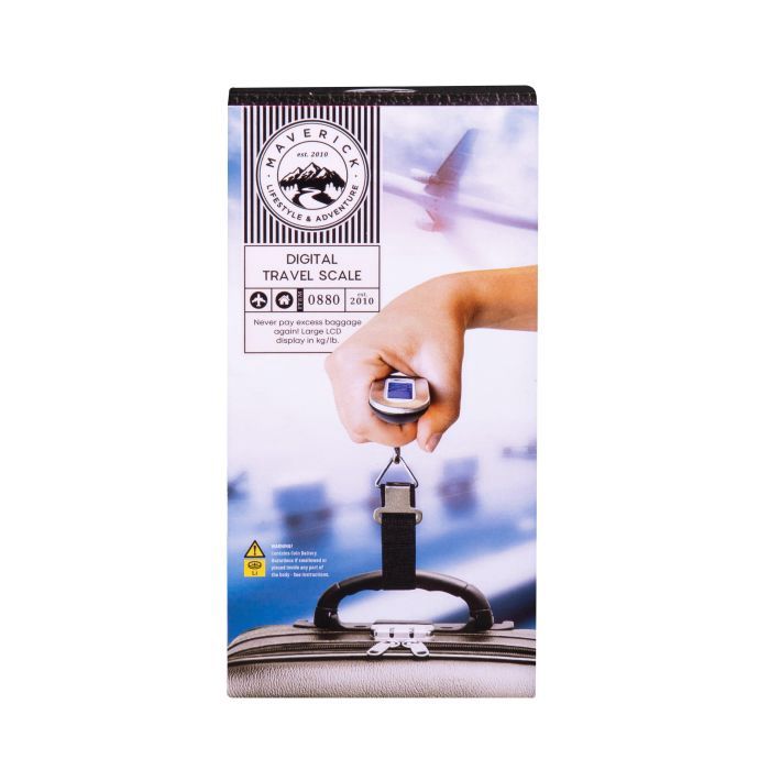 Digital Travel Scale Silver