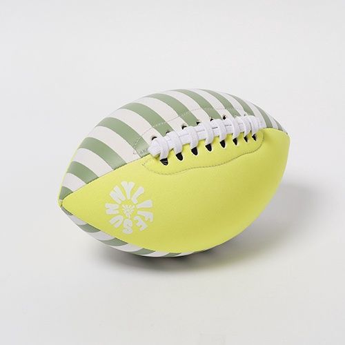 Neoprene Football Tides Out Citrus