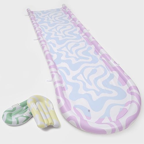 Slip, Slide and Body Board Set Poolside Sorbet Wave