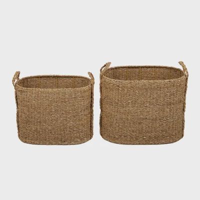 Calais Seagrass Basket - medium