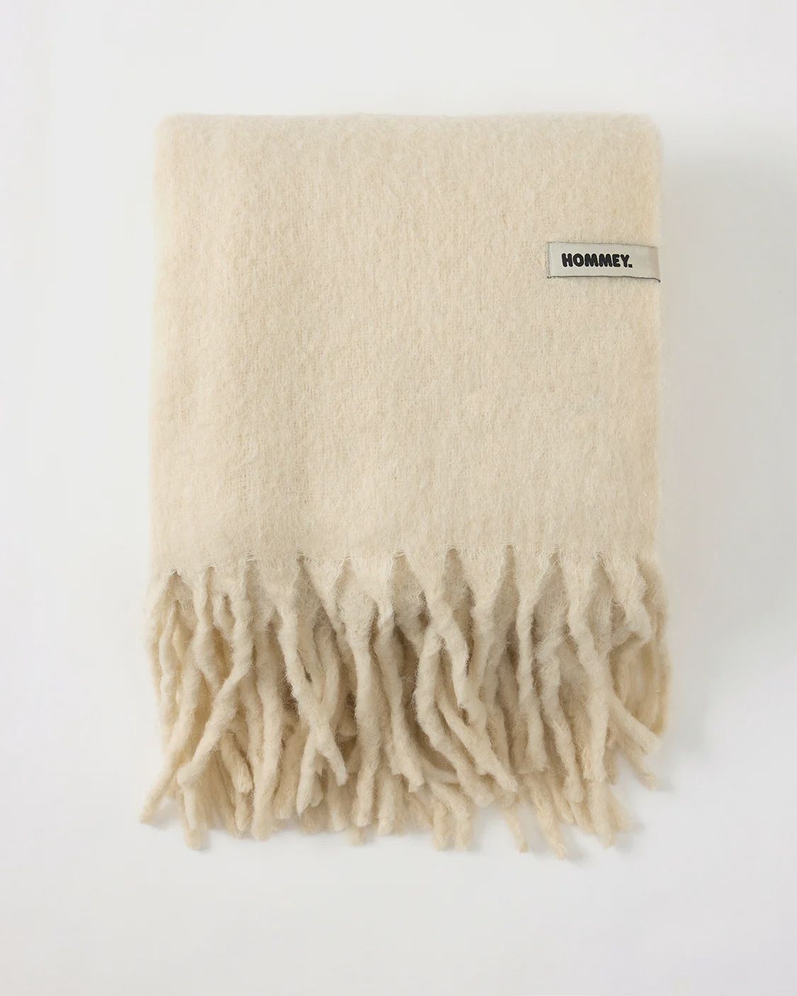 Alpaca Merino Throw - Natural