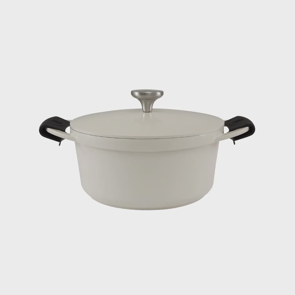 Cast Lite Non-Stick Casserole 24cm / 4.2L Ecru Gift Boxed*