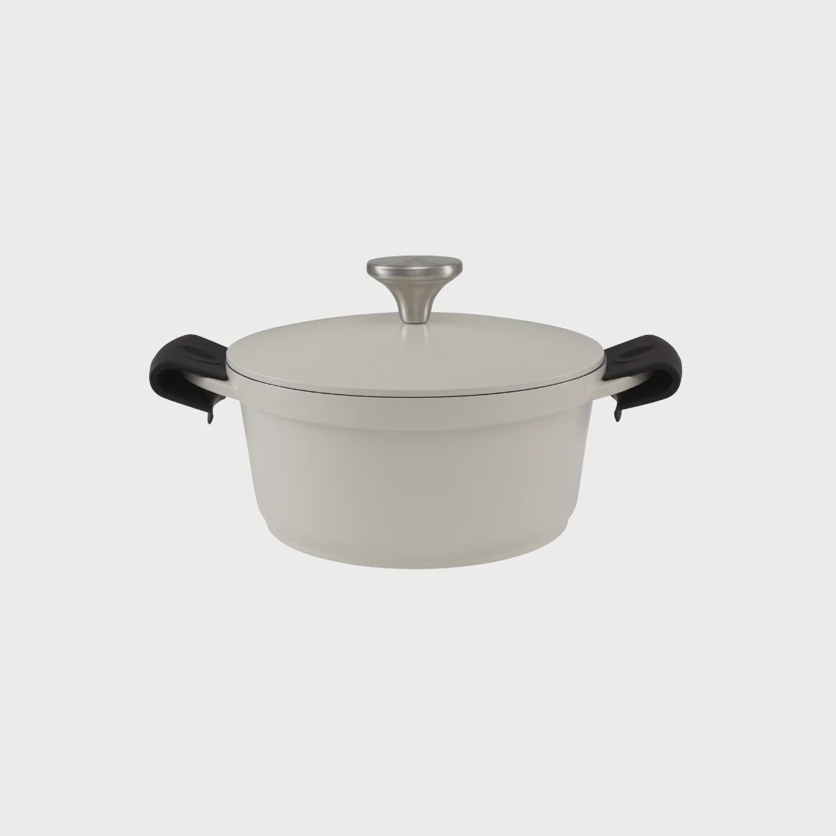 Cast Lite Non-Stick Casserole 20cm / 2.4L Ecru Gift Boxed*