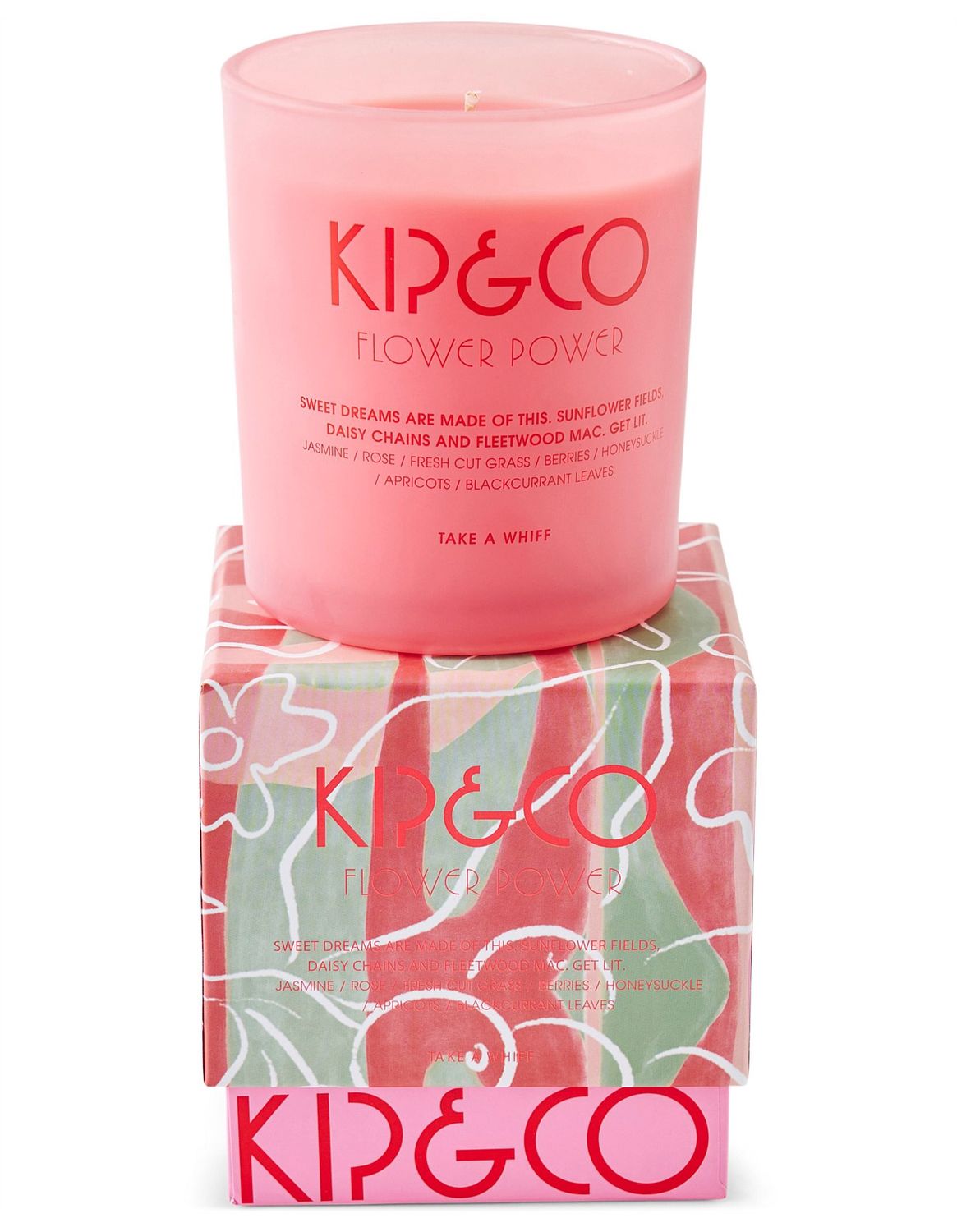 Flower Power Candle