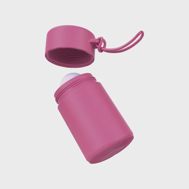 Solmates Refillable Roll-On Applicator (100ml), Colour: Salt Lake Pink