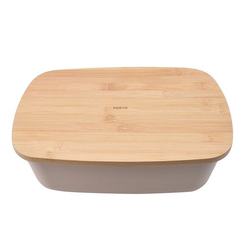 Zest Bread Bin with Bamboo Lid