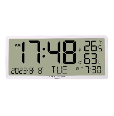 Dylan Wall / Table Oversize White Digital Clock