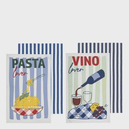 Capri Assorted Pasta &amp; Wine 2pk Kitchen