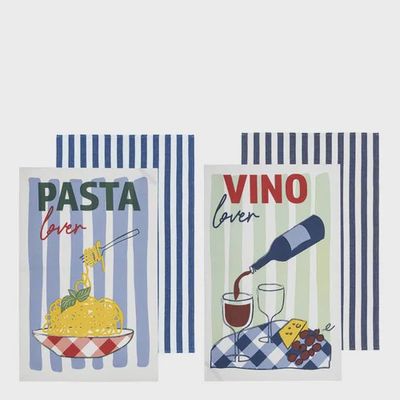 Capri Assorted Pasta &amp; Wine 2pk Kitchen