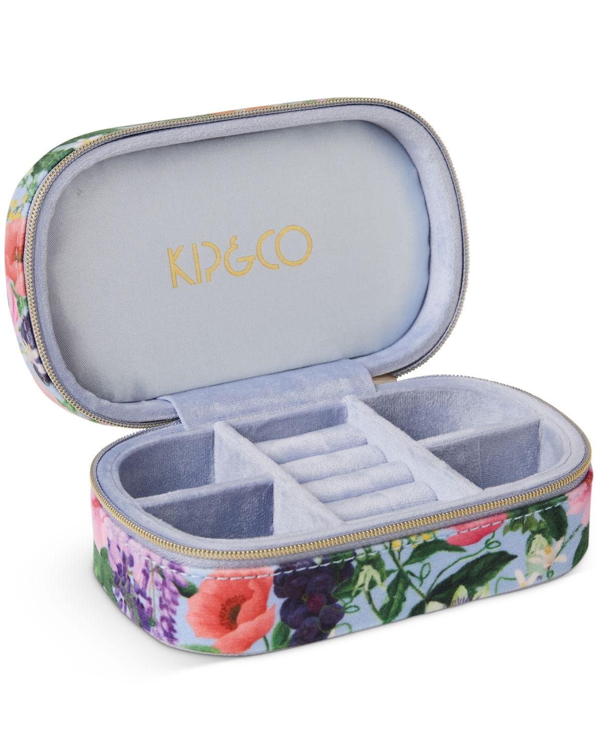 Spring In The Air Travel Velvet Jewellery Box