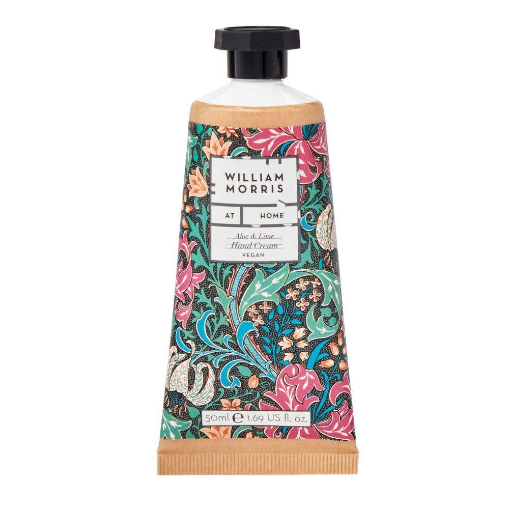 William Morris at Home Aloe &amp; Lime Hand Cream Golden Lily Dark