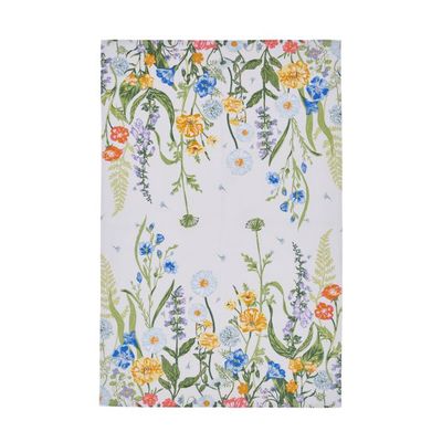 Cottage Garden Tea Towel