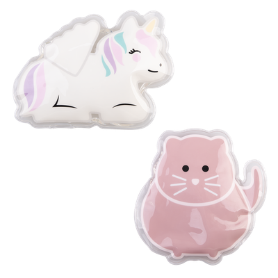 Gel Ice Pack Set/2 - Unicorn &amp; Cat