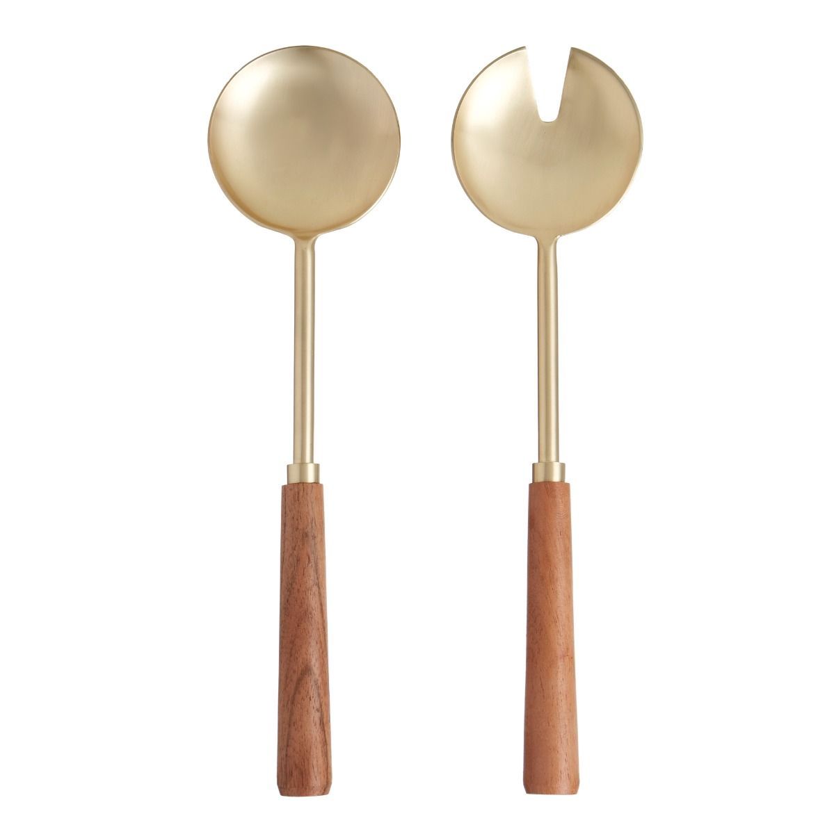 Acacia Wood Salad Server Set/2