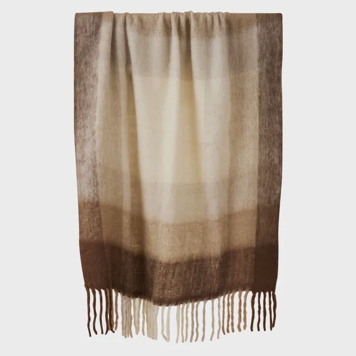Claudius Wool Blend Throw