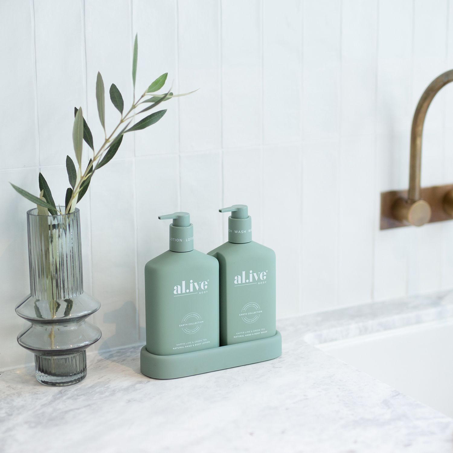 Kaffir Lime &amp; Green Tea Duo