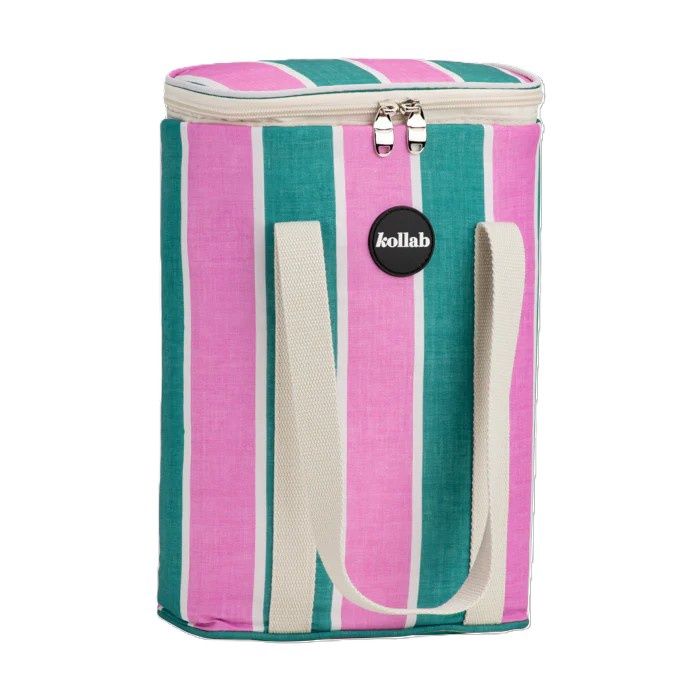 Wine Cooler Bag Spring Stripe