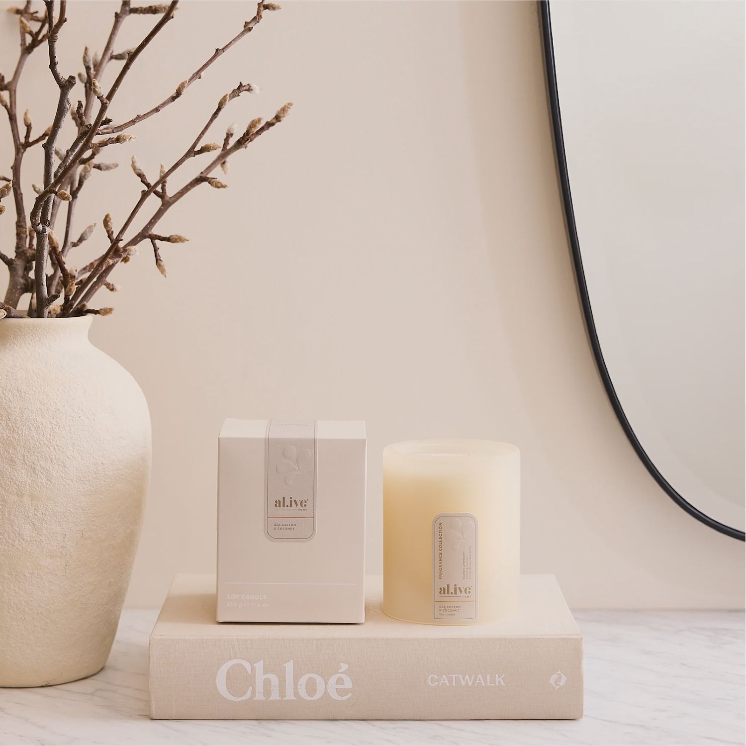 Soy Candle - Sea Cotton &amp; Coconut
