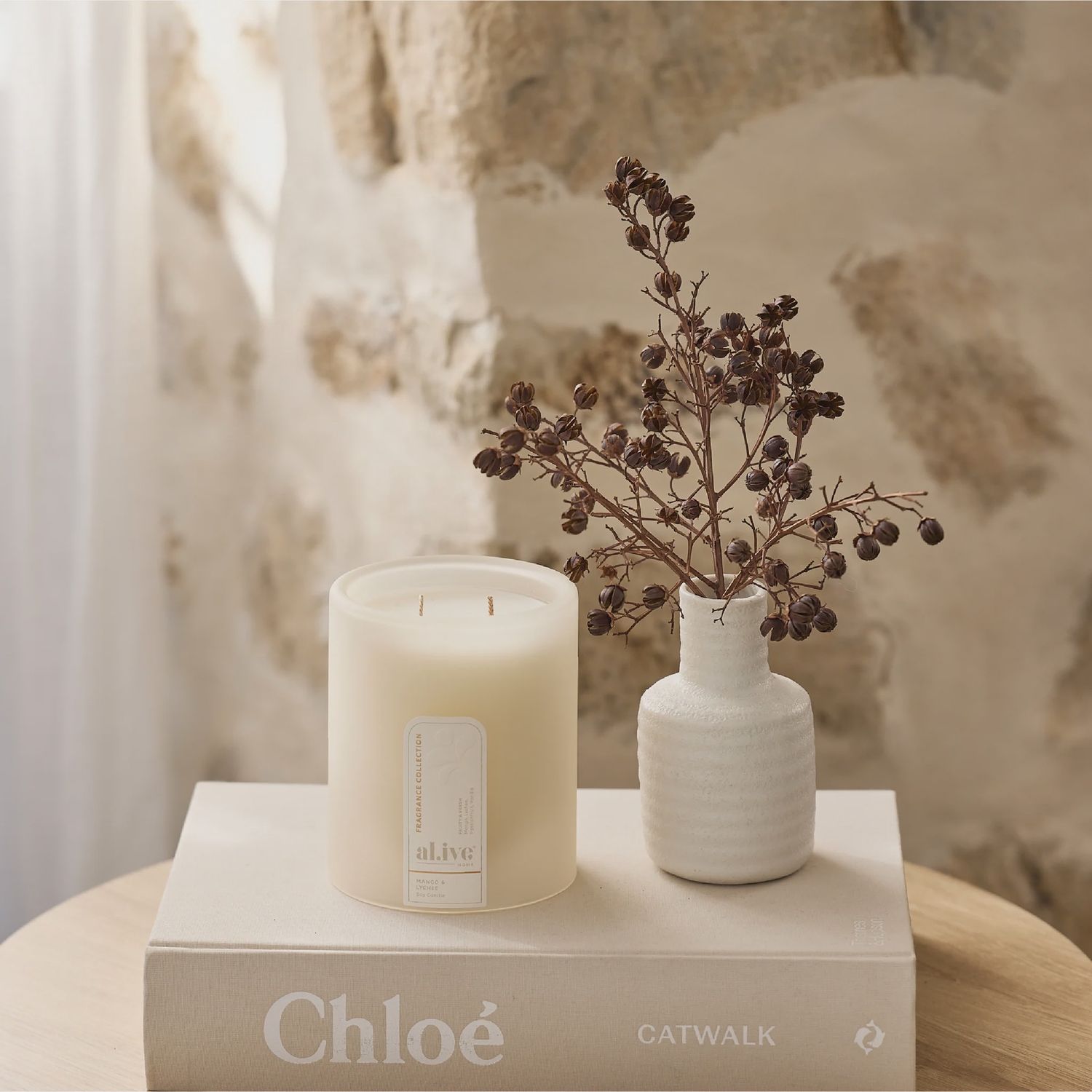Soy Candle - Mango &amp; Lychee