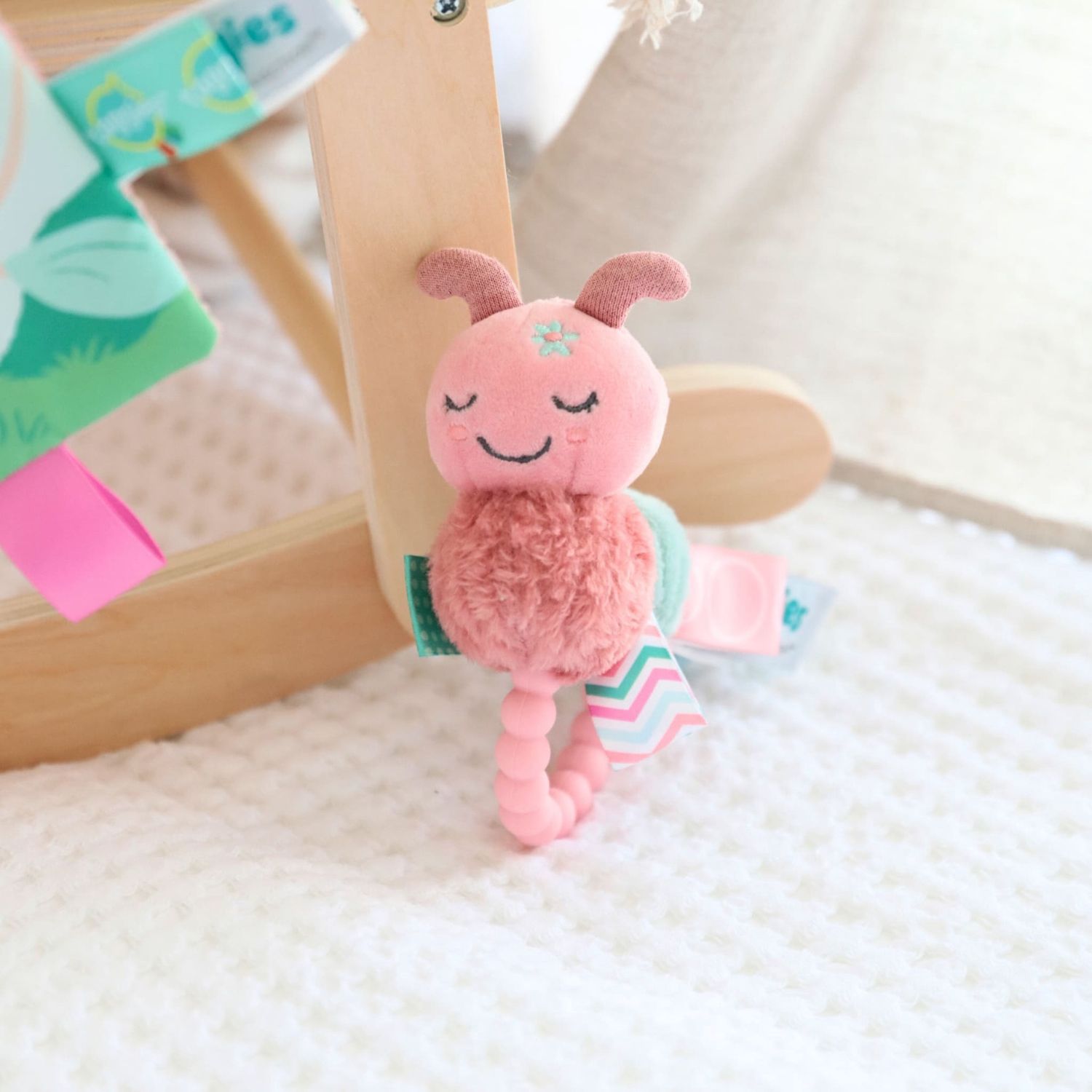 Taggies Camilla Caterpillar Teether Rattle
