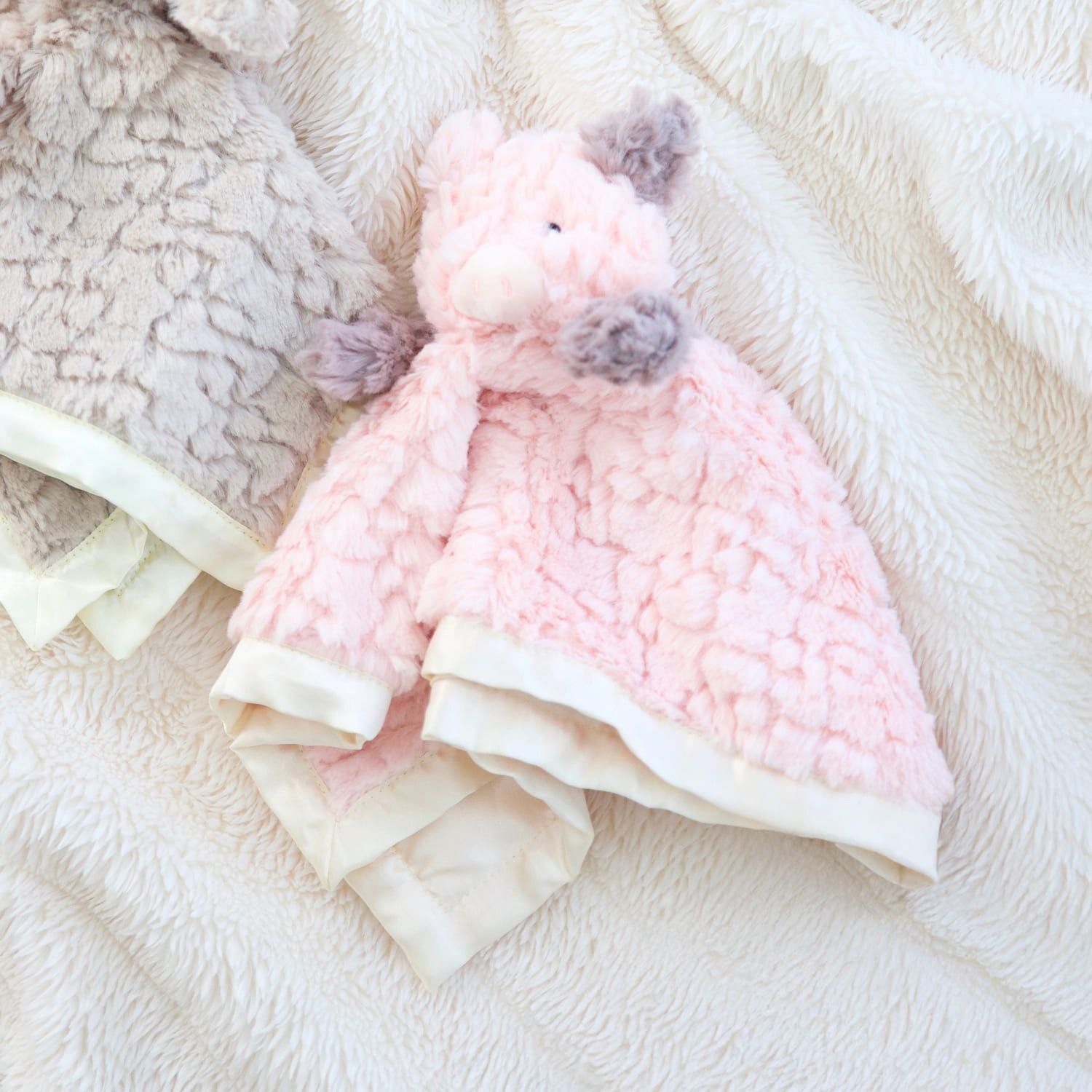Nursery Piglet Character Blanket
