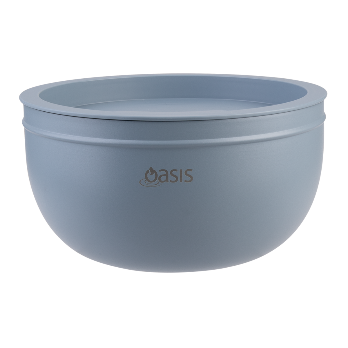 Insulated Salad Bowl 2.8L, Colour: Hazy Blue